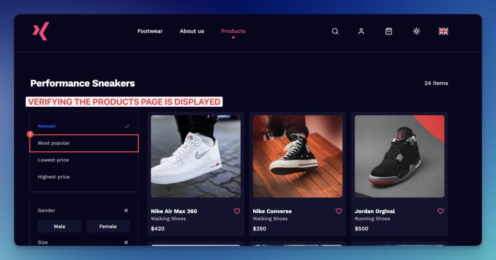 verify-the-products-page-is-displayed