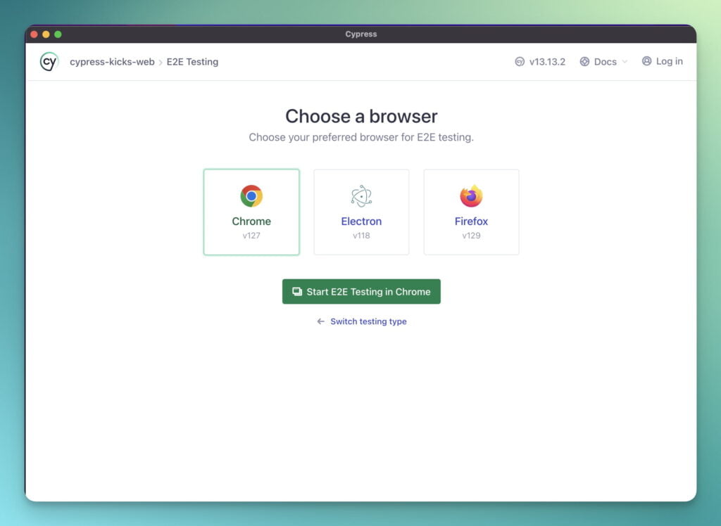 cypress-browsers