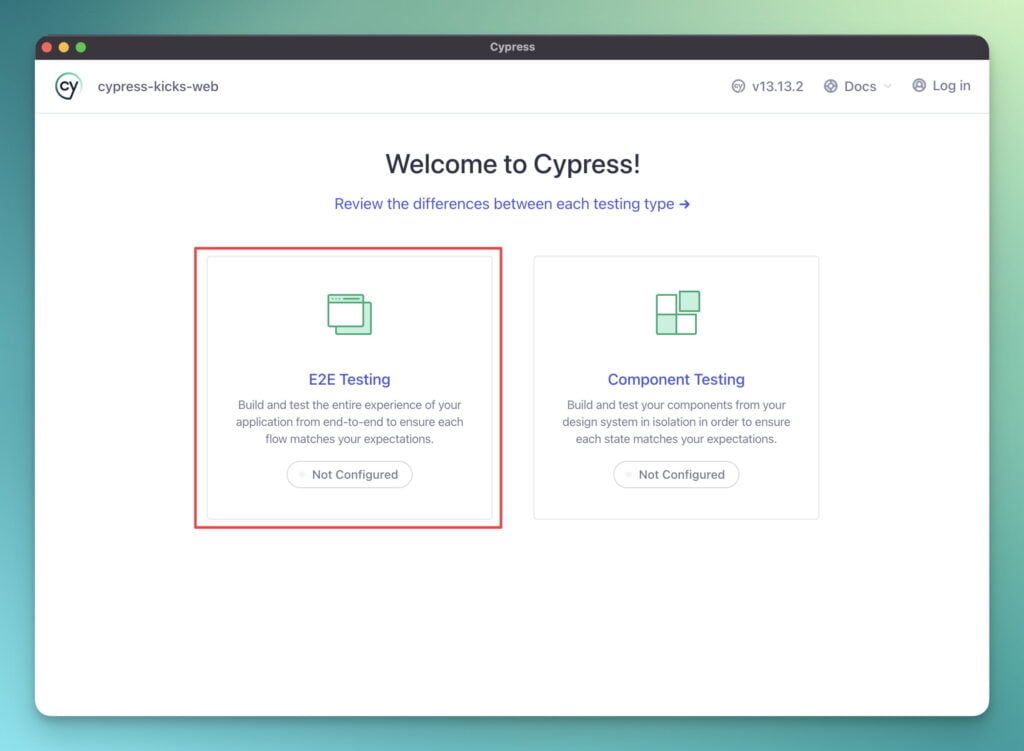 cypress-setup