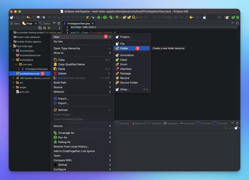 create-new-apps-folder