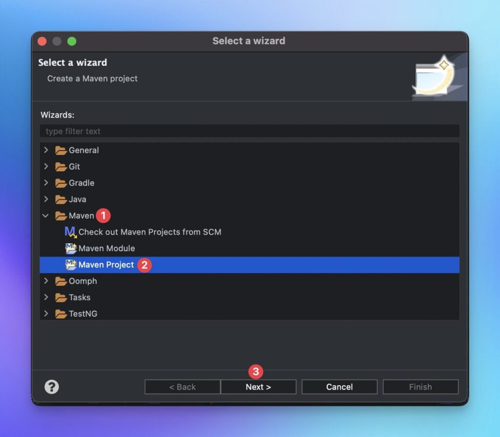 choosing-maven-project