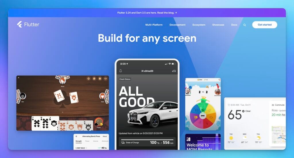 Flutter Website