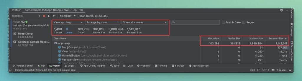 android-studio-memory-profiler-results