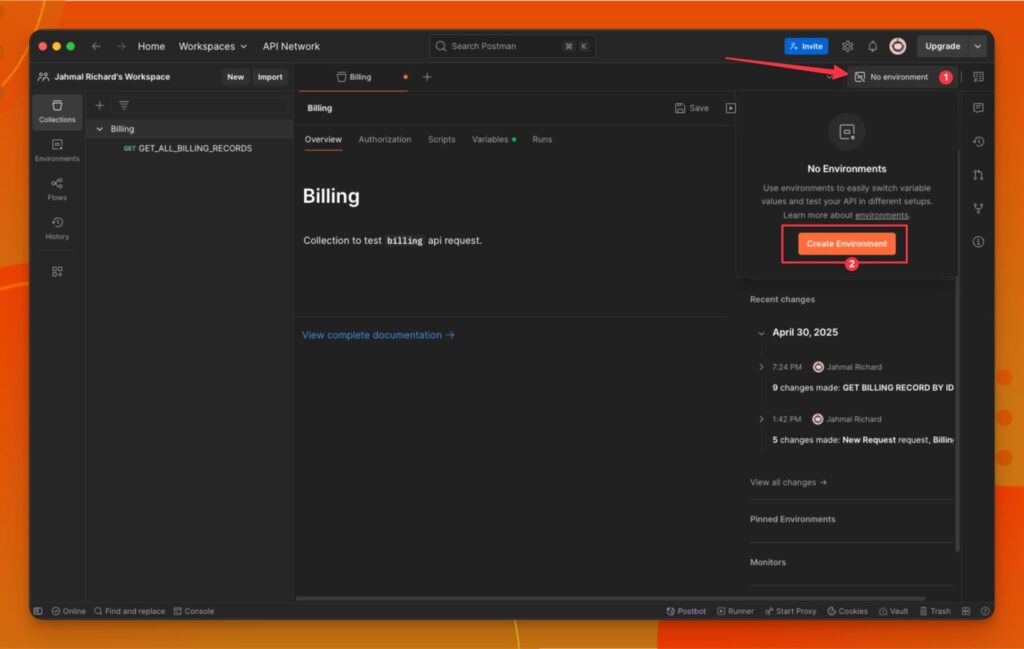 postman-create-new-env-qa
