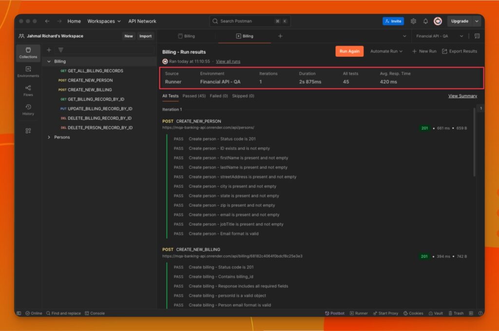 postman-running-billing-collection-runner-test-results
