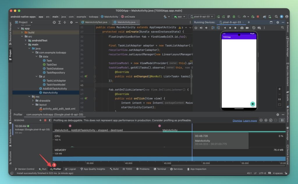 android-studio-profiler