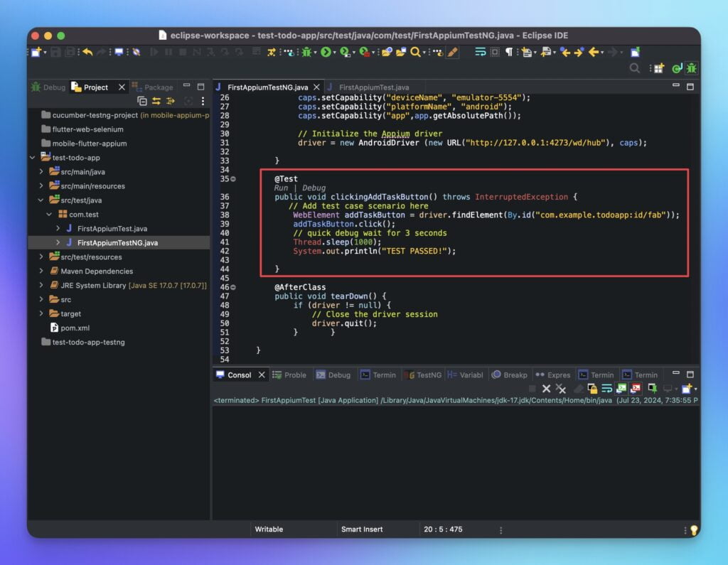 appium-testng-test-class