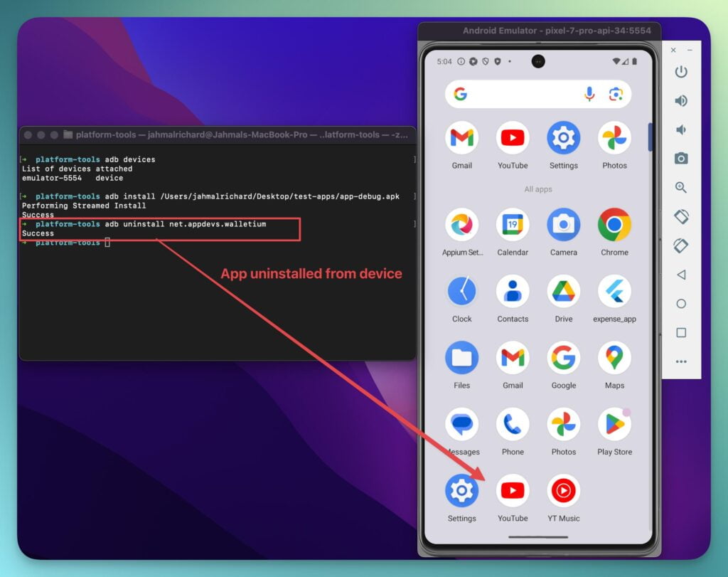 adb-uninstall-app