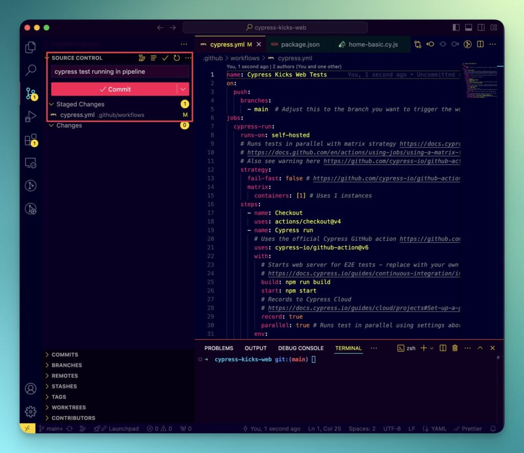 cypress-yml-staging-changes