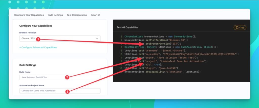lambdatest-capabilities-config