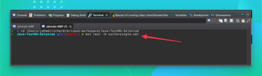 lambdatest-running-maven-tests