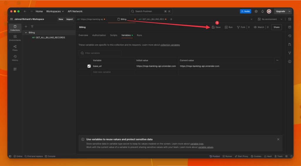 postman-save-the-added-variables